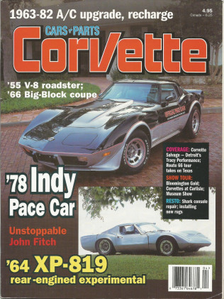 CORVETTE by C&P 2001 APR - PACE CAR, FITCH, XP-819, L-72 F41, A/C FIX